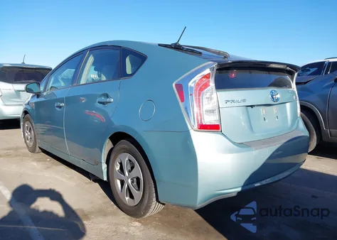 2012 Toyota Prius Three from USA, damaged, VIN JTDKN3DU6C5389212